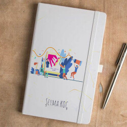 Öğretmenler Günü Tasarım Ajanda online tasarla