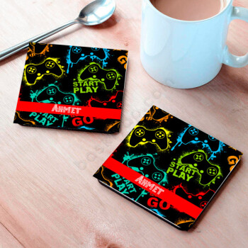 Oyun Temalı Bardak Altlığı online tasarla