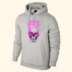 Özel Tasarım Kapşonlu Gri Sweatshirt online tasarla