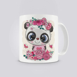 Panda Tasarım  Kendin Tasarla Baskılı Kupa Bardak online tasarla