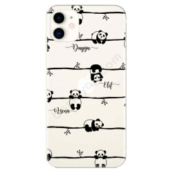 Panda Tasarımlı Iphone 11 Telefon Kılıfı online tasarla