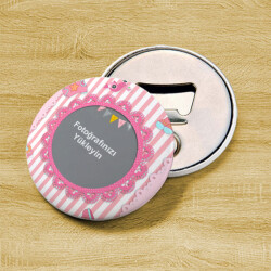 Pembe Konsept Magnet Açacak online tasarla