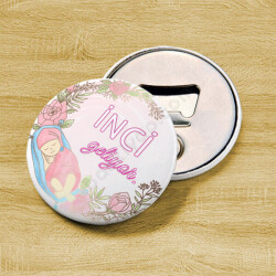 Pembe Konseptli Magnetli Açacak online tasarla