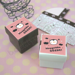 Penguenli Etiket online tasarla