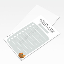 Planlayıcı 4 Unutmayınız Kartları online tasarla