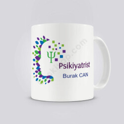 Psikiyatrist Doktor Kendin Tasarla Baskılı Kupa online tasarla