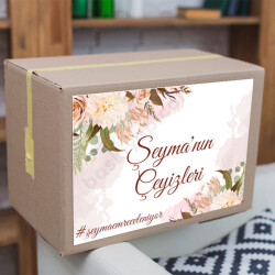 Pudra Çiçekli online tasarla