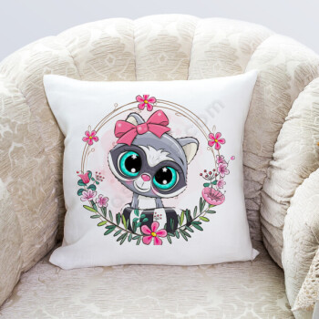 Raccon Tasarım Yastık online tasarla