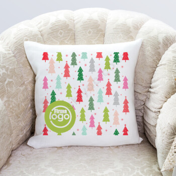 Renkli Ağaçlar Yastık Kılıfı online tasarla