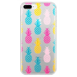 Renkli Ananas Tasarımlı Iphone 7 Plus Kılıf online tasarla
