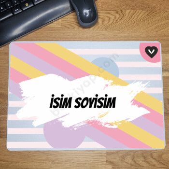 Renkli Tasarımlı Oyuncu Mouse Pad online tasarla