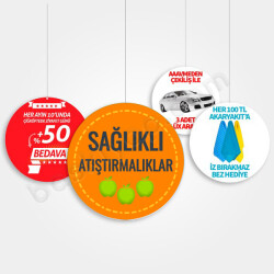 Sağlıklı Atıştırmalıklar online tasarla