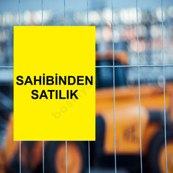 Sahibinden Satılık Tabelası online tasarla