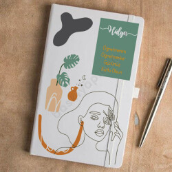 Sanat Öğretmenlerine Özel Beyaz Ajanda online tasarla