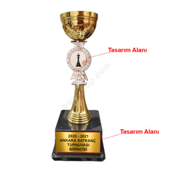 Satranç Kupası online tasarla