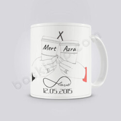 Sevgililer Günü Coffe Tasarım Kupa online tasarla