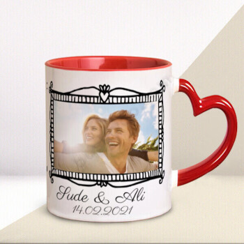 Sevgililer Günü Fotoğraf Baskılı Kupa Bardak online tasarla