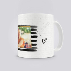 Sevgililer Günü Resimli Kendin Tasarla Baskılı Kupa online tasarla