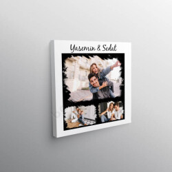 Sevgililer Günü Tasarım 30X30 Kanvas Tablo online tasarla