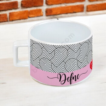 Sevgililer Gününe Özel Baskılı Fincan online tasarla
