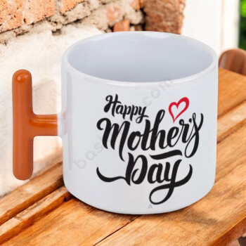 Sevgiliye Hediye T Kulplu Fincan Bardak online tasarla