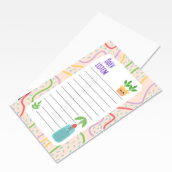 Sevimli Notluklar 6 Unutmayınız Kartı online tasarla