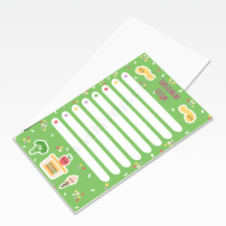 Sevimli Notluklar 8 Unutmayınız Kartı online tasarla