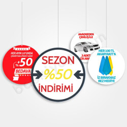 Sezon İndirim online tasarla