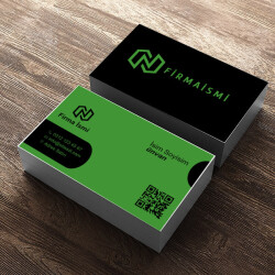 Siyah Yeşil Renkli online tasarla