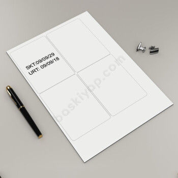 Son Kullanım Tarihi Etiketi online tasarla