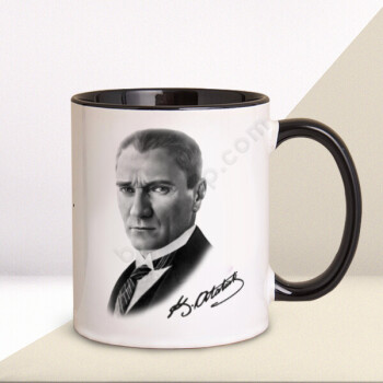 Sözlü Atatürk Tasarımlı Öğretmenler Gününe Özel Kupa Bardak online tasarla