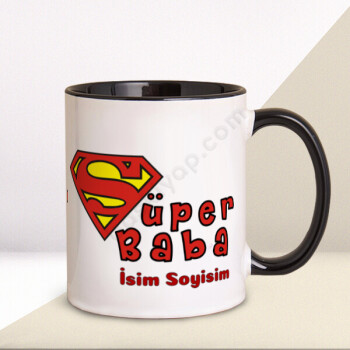 Süper Baba Tasarımlı Kupa online tasarla