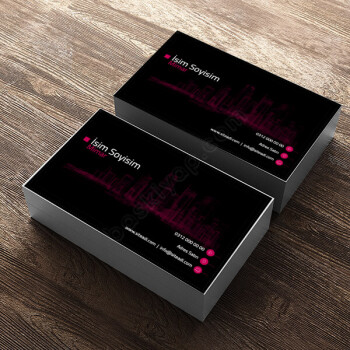 Tek Yön Kurumsal Mimar Kartviziti online tasarla