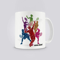 Tenis Tasarım 3 Kendin Tasarla Kupa Bardak online tasarla