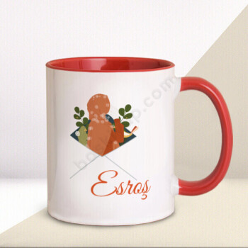 Tesettür Kız Tasarımlı Kupa online tasarla