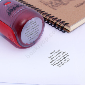 Trodat 4642 Büyük Boy Yuvarlak Firma Bilgileri Kaşesi online tasarla