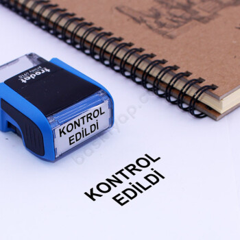 Trodat 4910 Kontrol Edildi Kaşesi online tasarla