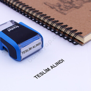 Trodat 4910 Teslim Alındı Kaşesi online tasarla