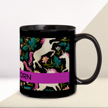 Unicorn Desenli Kupa online tasarla