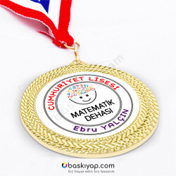 Yarışma Madalyonu online tasarla
