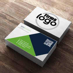 Yeşil Lacivert Geometrik online tasarla