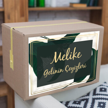 Yeşil Yapraklı online tasarla