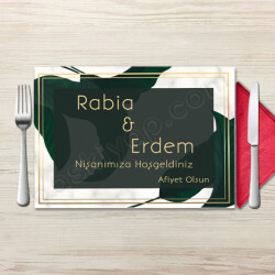 Yeşil Yapraklı online tasarla