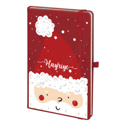 Yılbaşı Konseptli 3 Kırmızı Ajanda online tasarla