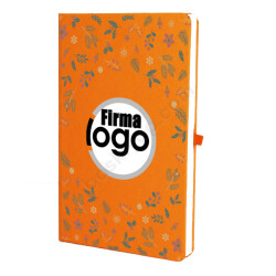 Yılbaşı Süsleri Tasarım Turuncu Ajanda Defter online tasarla