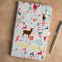 Yılbaşına Özel Beyaz Ajanda online tasarla