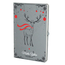 Yılbaşına Özel Gri Ajanda online tasarla