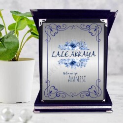 Yılın Annesi Tasarımlı Lacivert Plaket online tasarla
