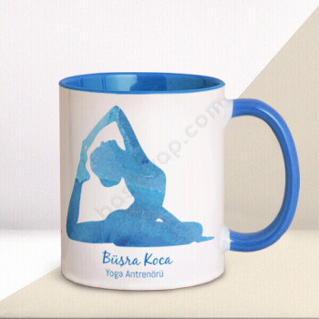 Yoga Life Tasarımlı Kupa online tasarla