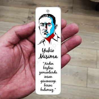 Yukio Mişima Tasarımlı Kitap Ayracı online tasarla